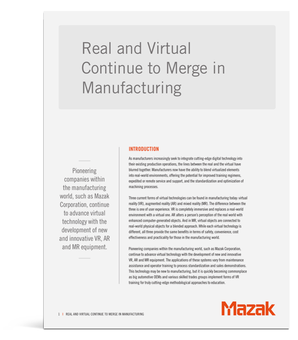 Thumbnail: Real and Virtual Continue to Merge in Manufacturing